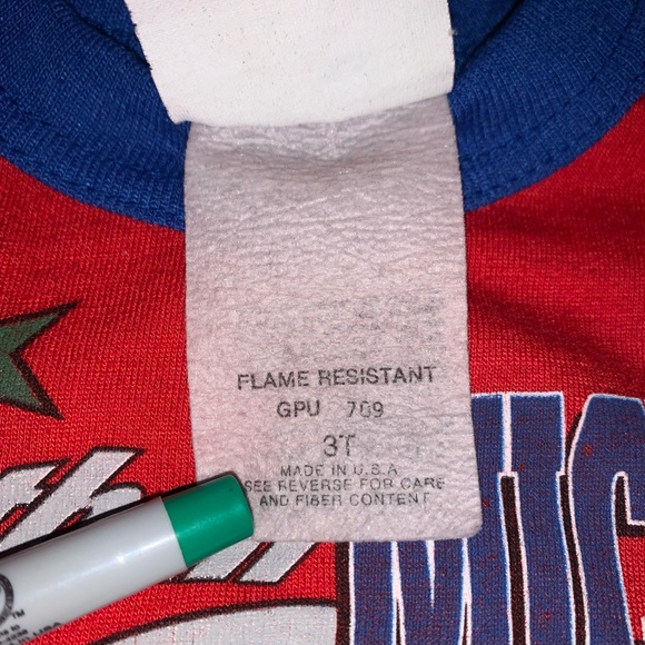 Vintage 90s Mickey Mouse Baseball Infant Single Stitch Shirt - Picture 4 of 4